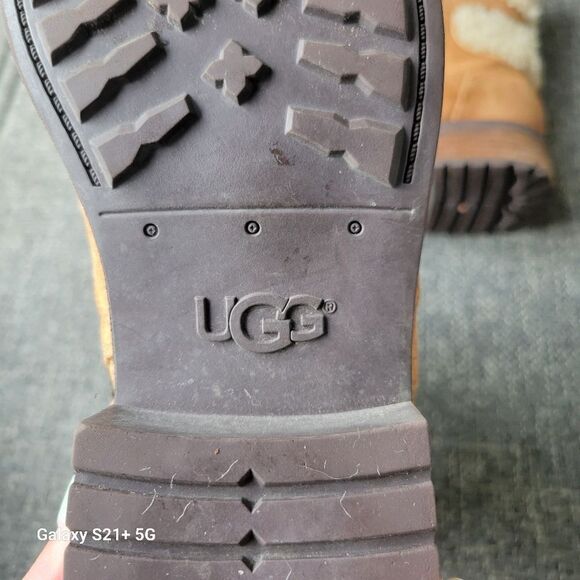 UGG sherpa lined womens winter boots size 9.5 - Picture 7 of 8